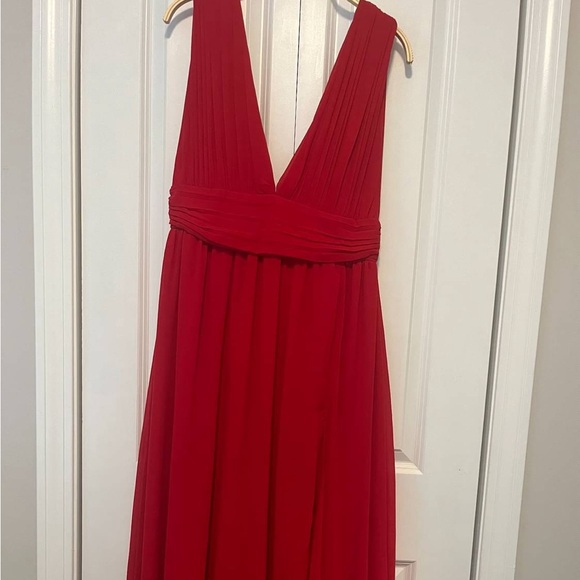 Lulu’s Women’s Large Dress Red Comfortable - Picture 2 of 3